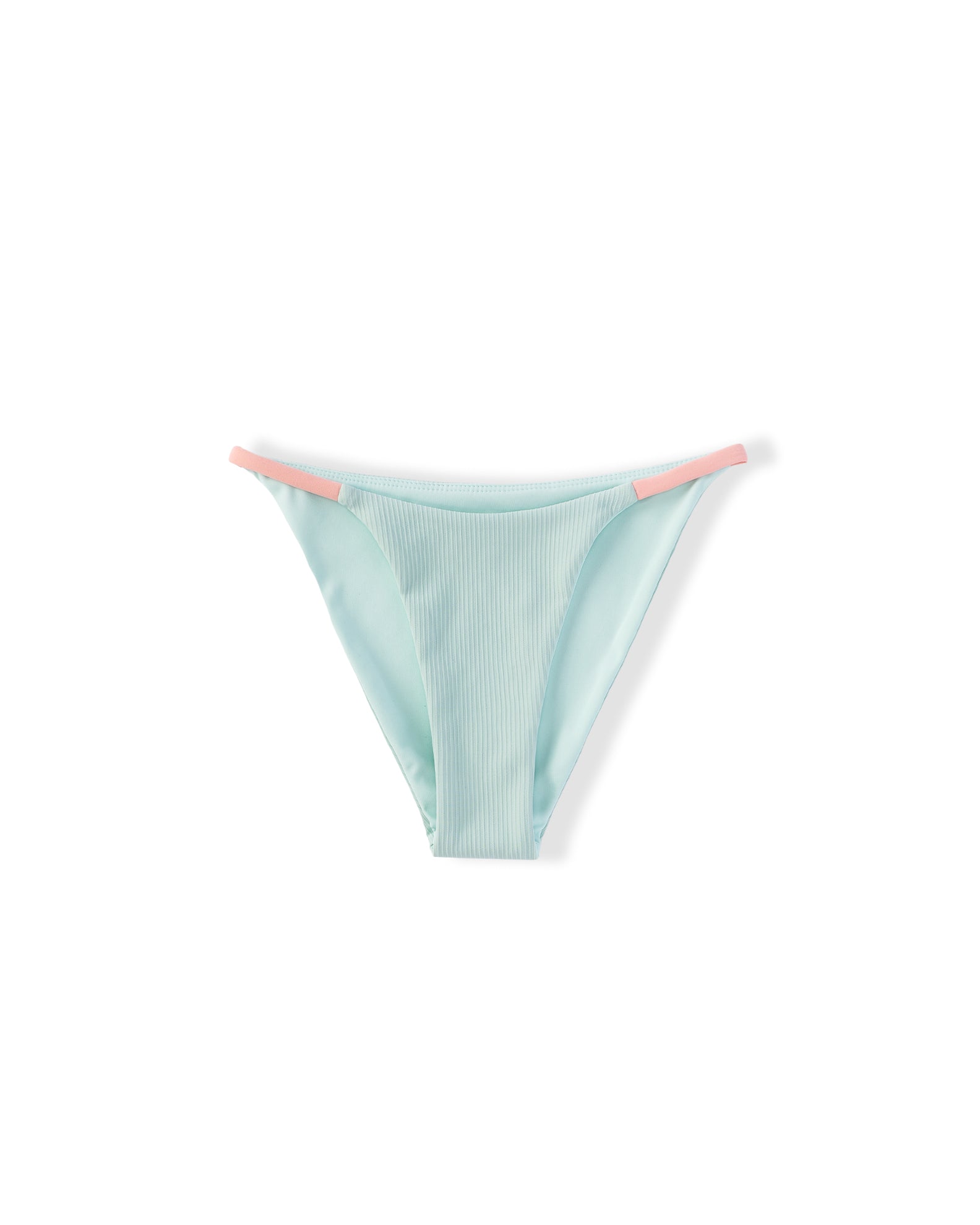 Youth Hartley Ribbed Swim Set - Sky Blue/Soft Coral