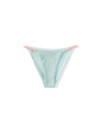 Youth Hartley Ribbed Swim Set - Sky Blue/Soft Coral