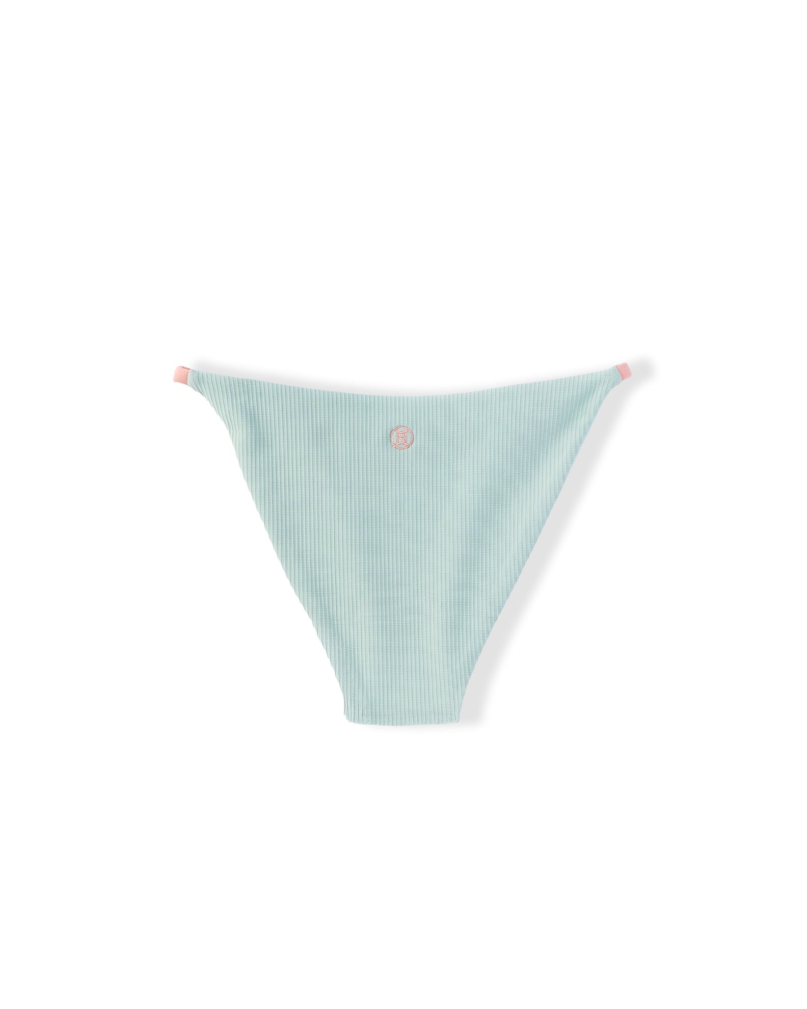 Youth Hartley Ribbed Swim Set - Sky Blue/Soft Coral