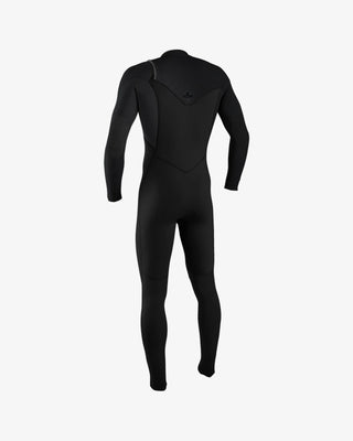 Youth O'Neill Hyperfreak 4/3+ Chest Zip Fullsuit - Black/Black/Black