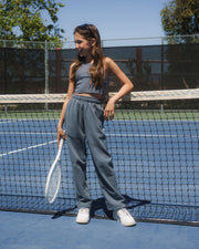Youth's Lylah Sweatpants - Slate