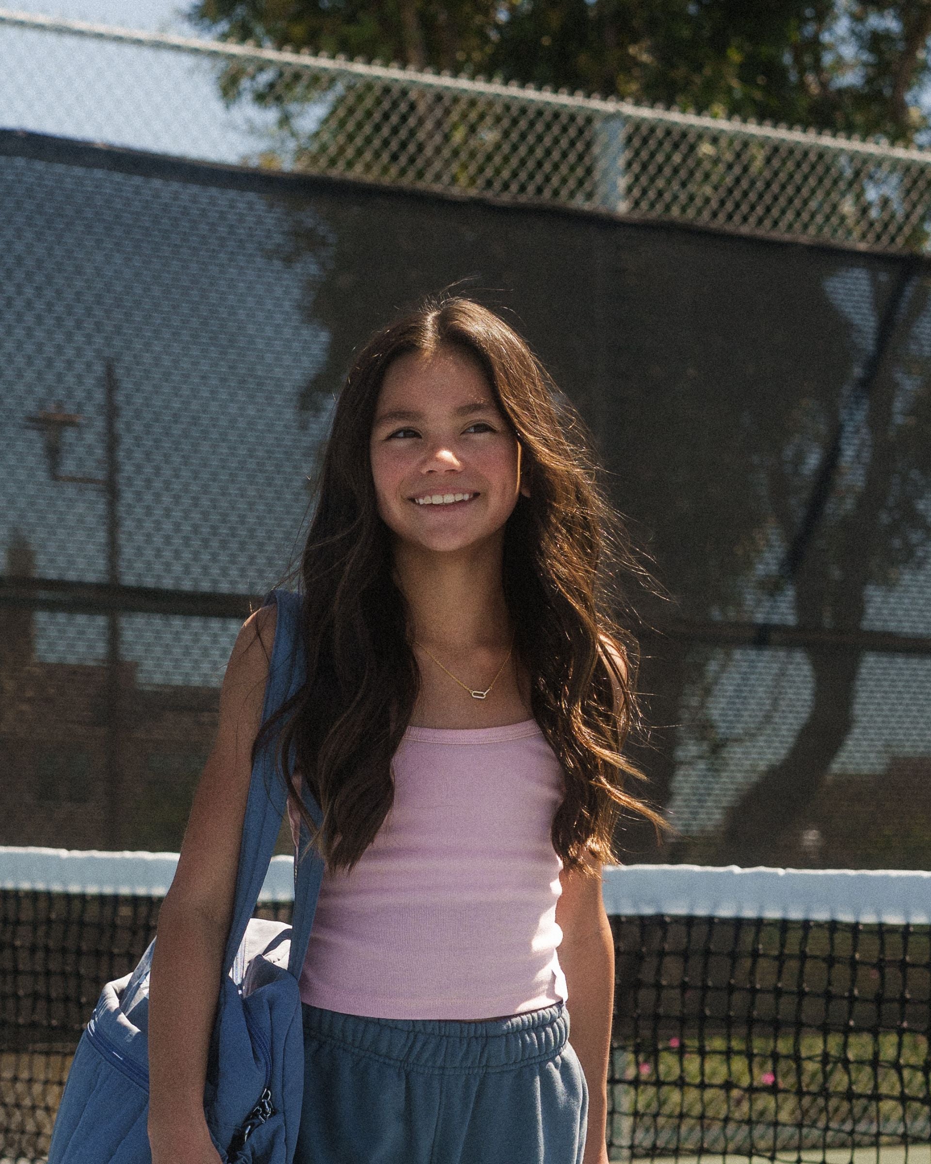 Youth's Blair Tank Top - Soft Coral