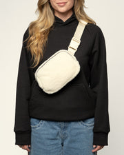Zamin Chic Fuzzy Anywhere Belt Bag