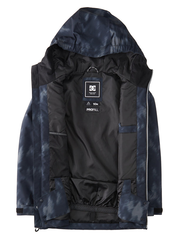 DC Boy's Basis Print Technical Snow Jacket '24