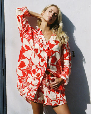 L*Space Women's Rio Tunic - Hibiscus Bloom