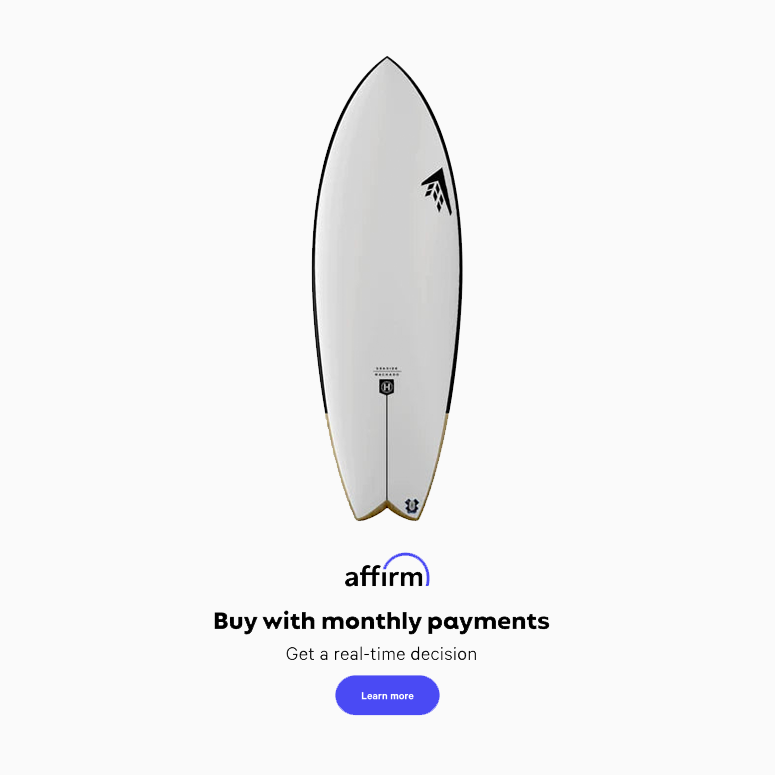 Make 4 Interest -free payments with Affirm