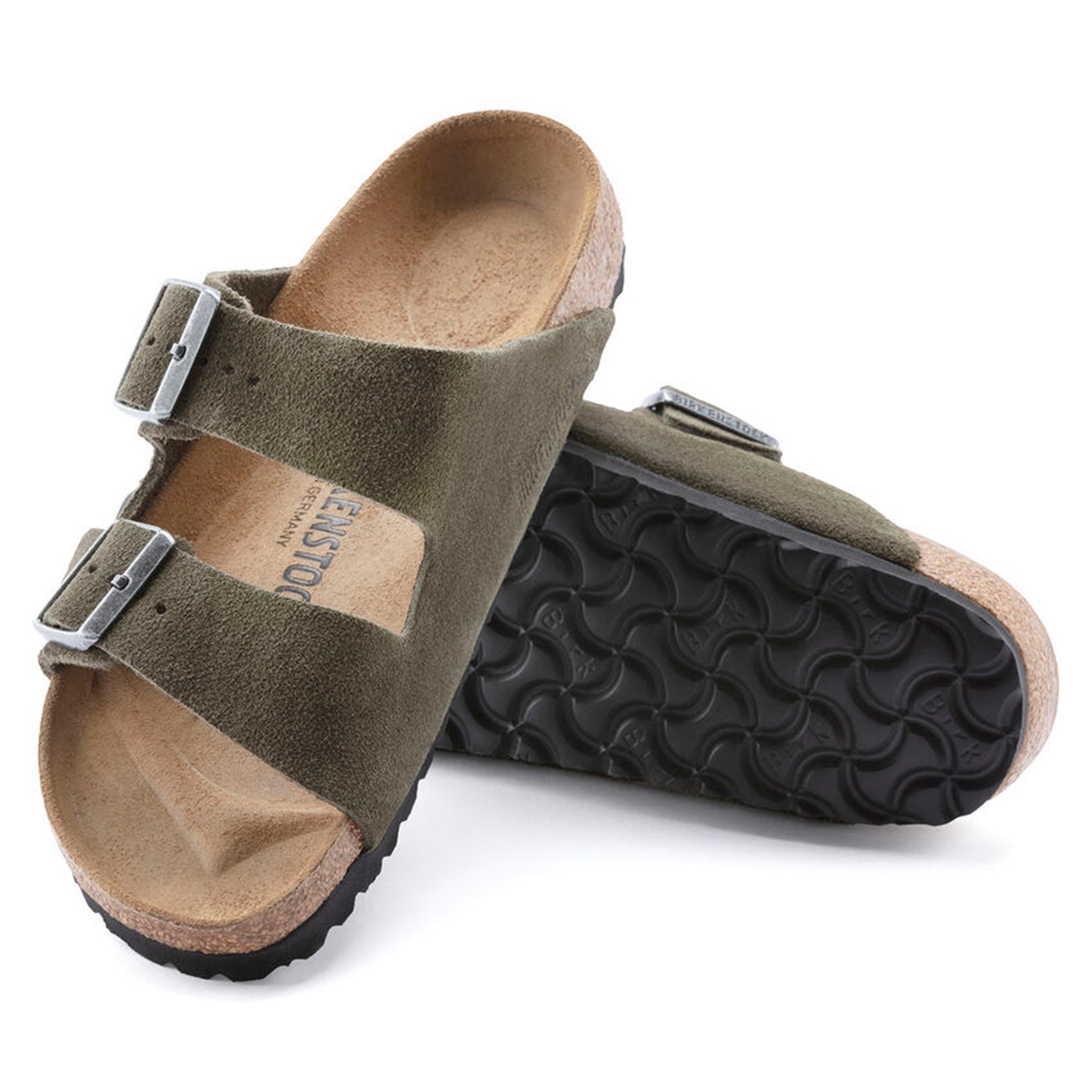 Birkenstock Arizona Suede Leather Clog