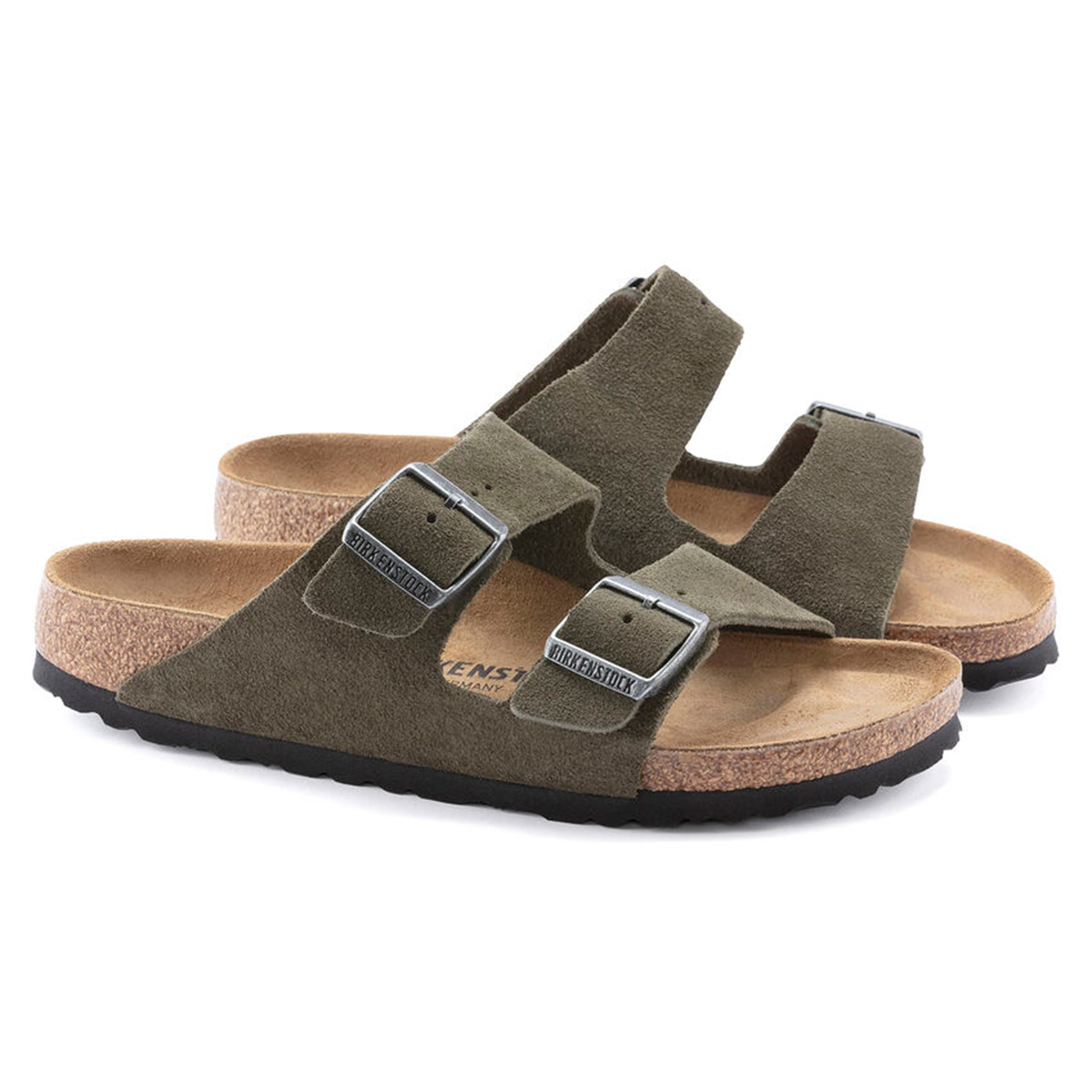 Birkenstock Arizona Suede Leather Clog