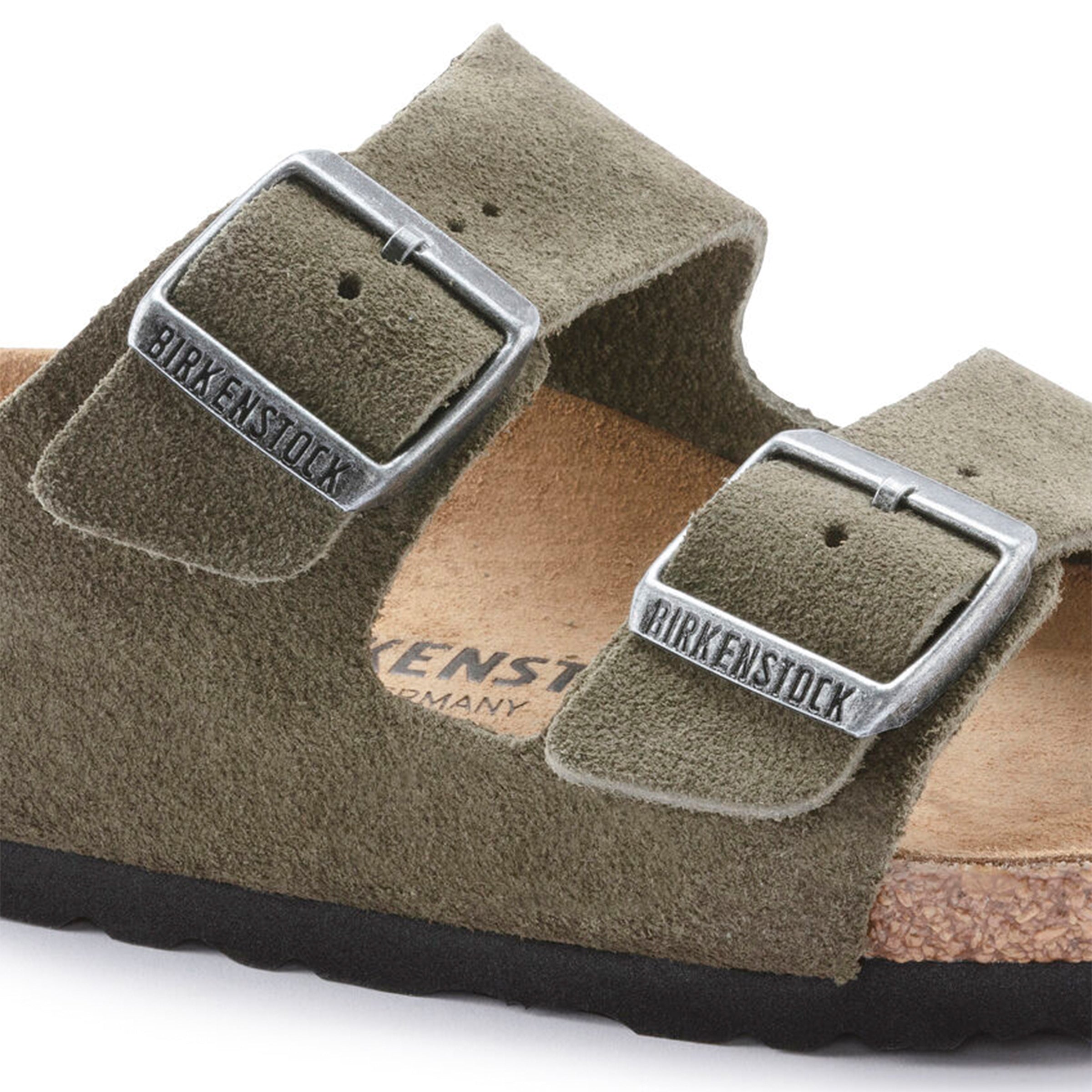 Birkenstock Arizona Suede Leather Clog