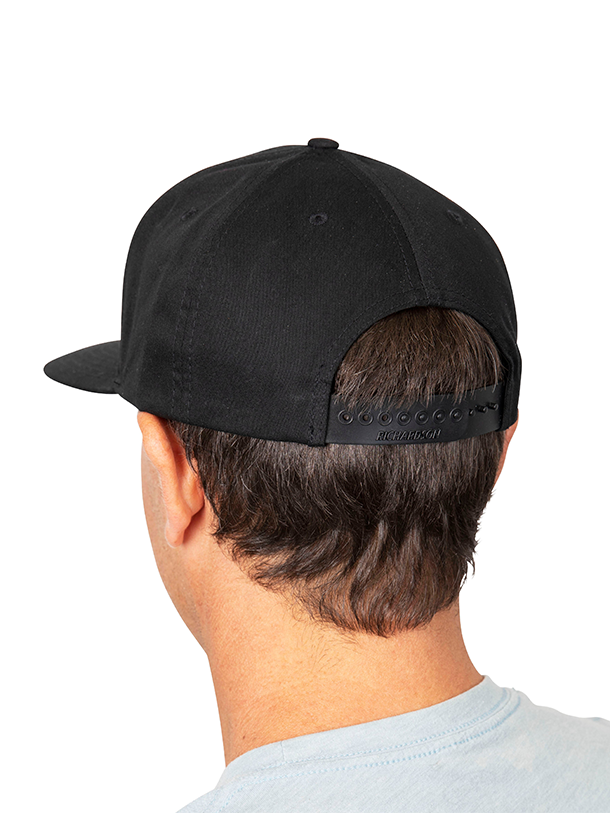 Stewart Badge Pinch Front Snapback Hat