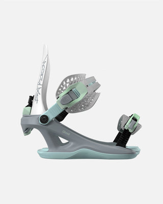 Women's Ghost FASE® Snowboard Bindings - Gray