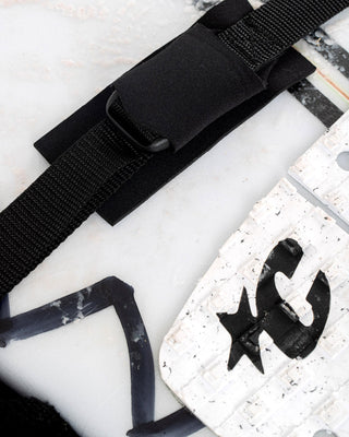 Shortboard Triple : Black Silver - 7'1