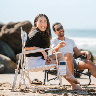 GCI Outdoor Beach Rocker™ Chair - Neutral Stripe
