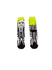 Jack's Beetlejuice Halloween Crew Socks