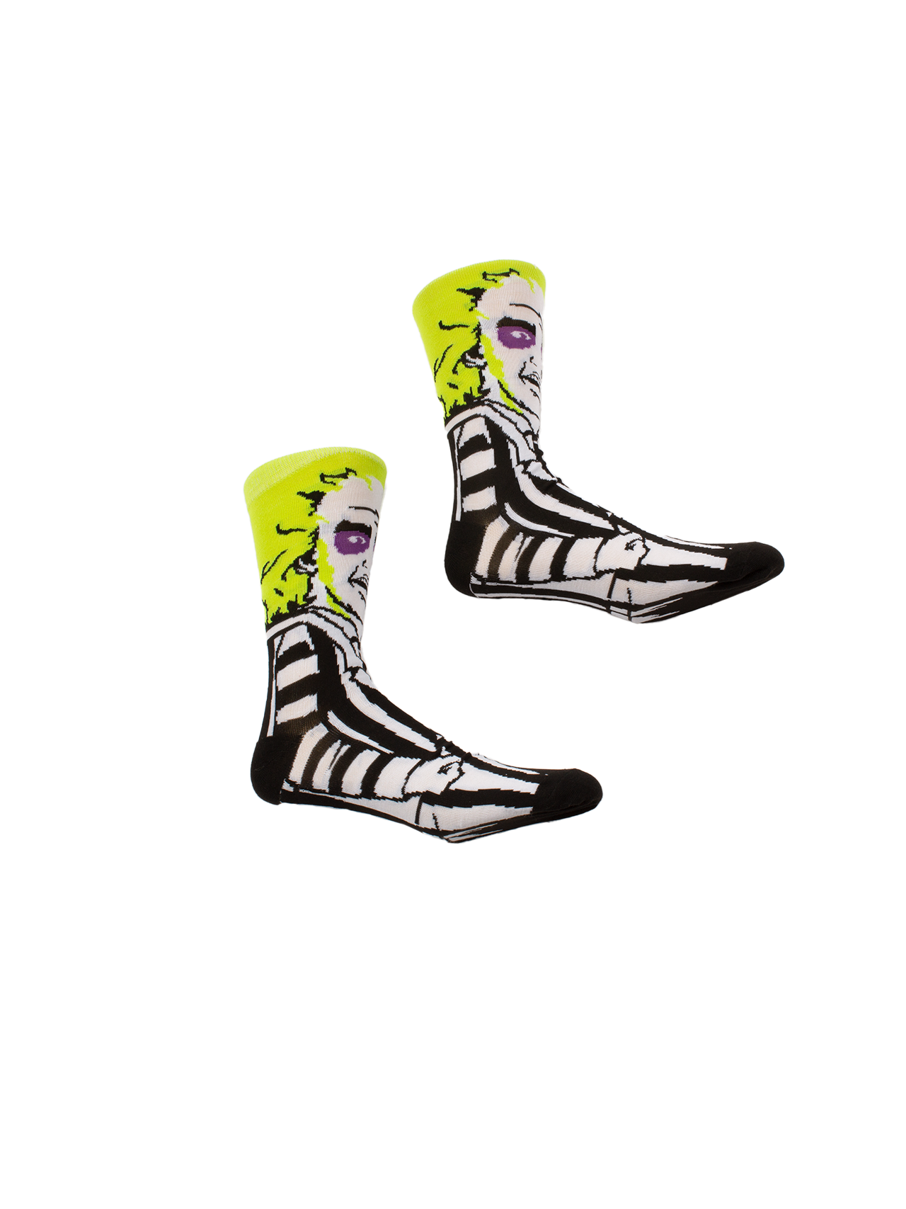 Jack's Beetlejuice Halloween Crew Socks