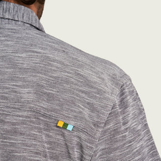Marsh Wear Men's Coffin Point Woven Shirt - Charcoal Heather