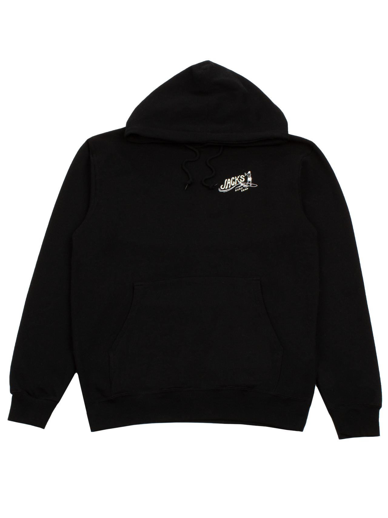 Jack's Surfboards Men's Bobber Pullover Hoodie - Black