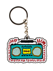 Boom Box Keychain