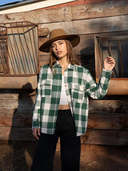 Brixton Women`s Bowery Boyfriend L/S Flannel