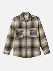 Women's Bowery Boyfriend Flannel - Biscotti/Black