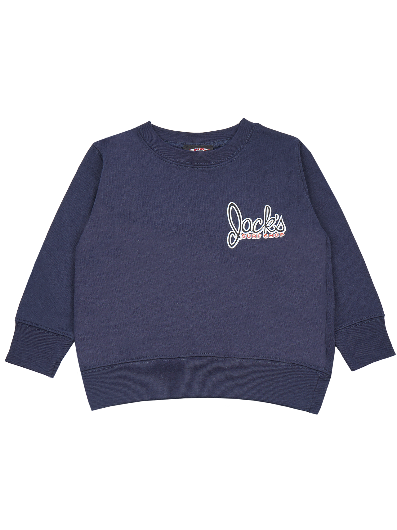 Jack's Boy's (2-7) Little Dude Crewneck Sweatshirt- Navy