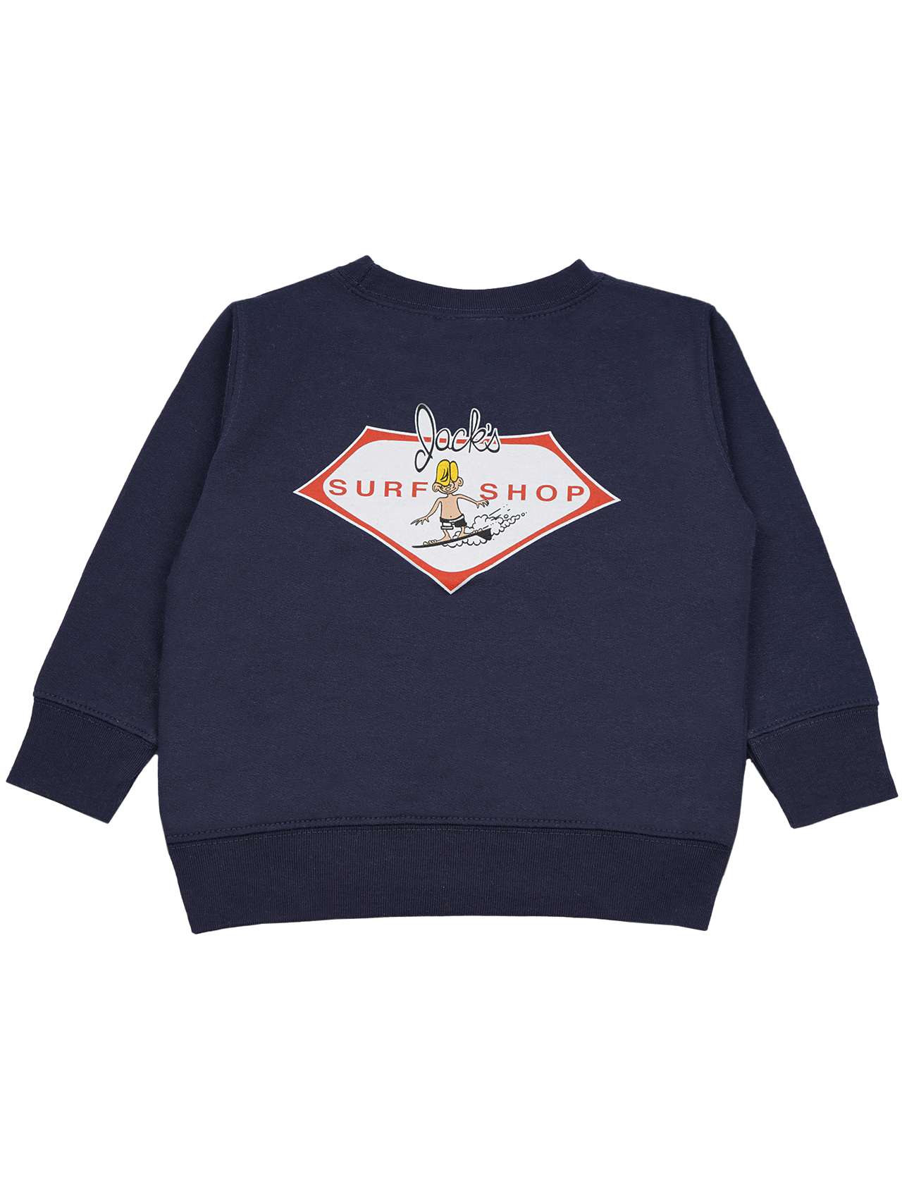 Jack's Boy's (2-7) Little Dude Crewneck Sweatshirt- Navy