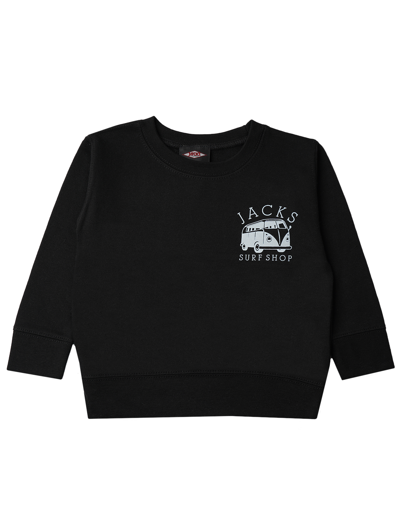 Jack's Surfboard's Toddler's (2-7) Bus Stop Crewneck Sweatshirt - Black