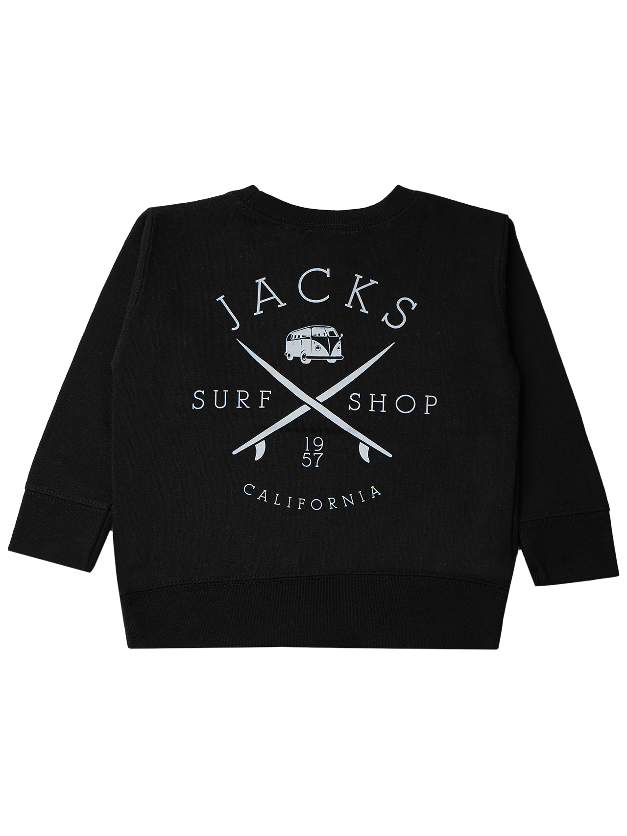 Jack's Surfboard's Toddler's (2-7) Bus Stop Crewneck Sweatshirt - Black