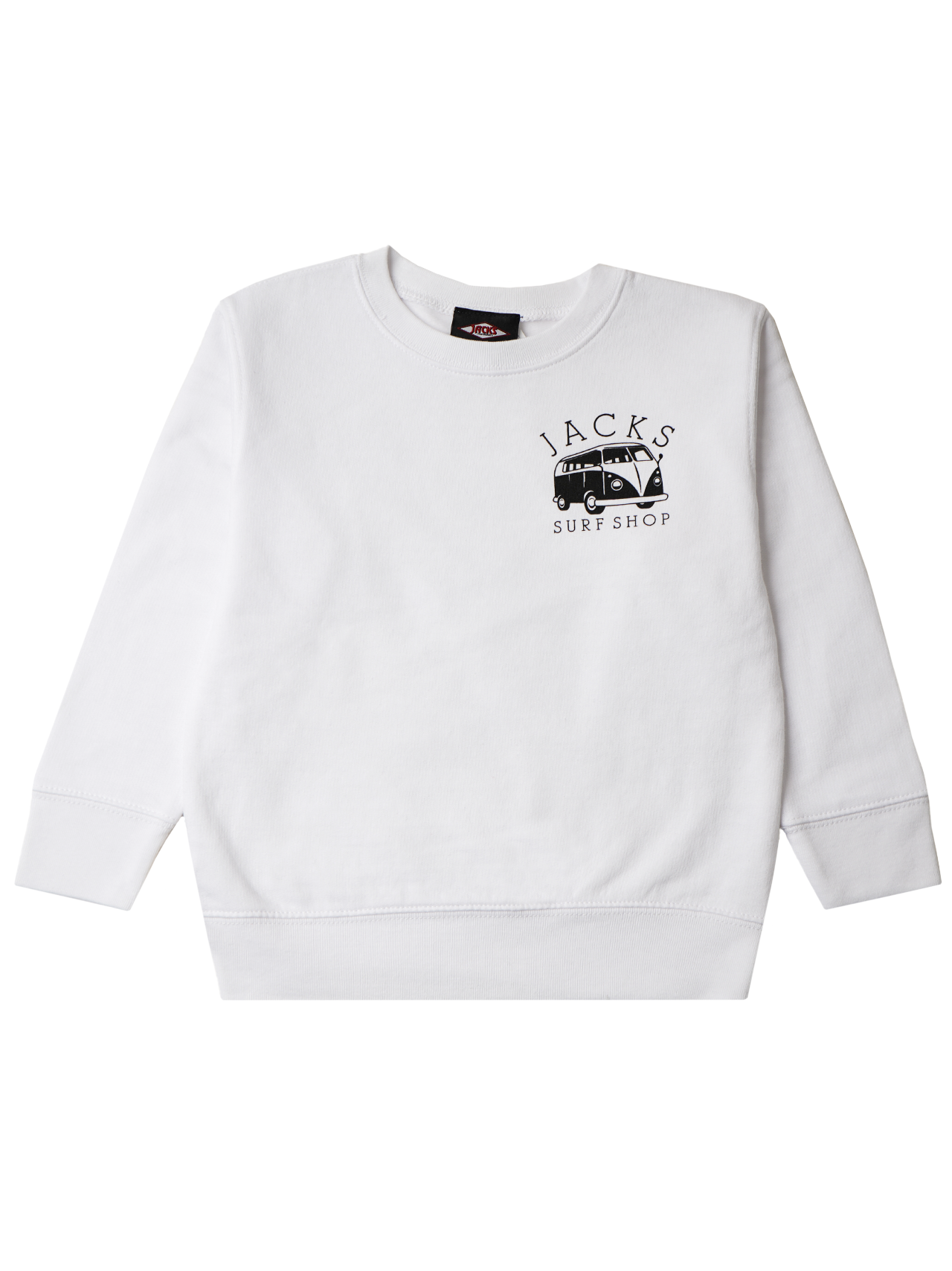 Jack's Surfboard's Toddler's (2-7) Cal Diamond Crewneck Sweatshirt - White