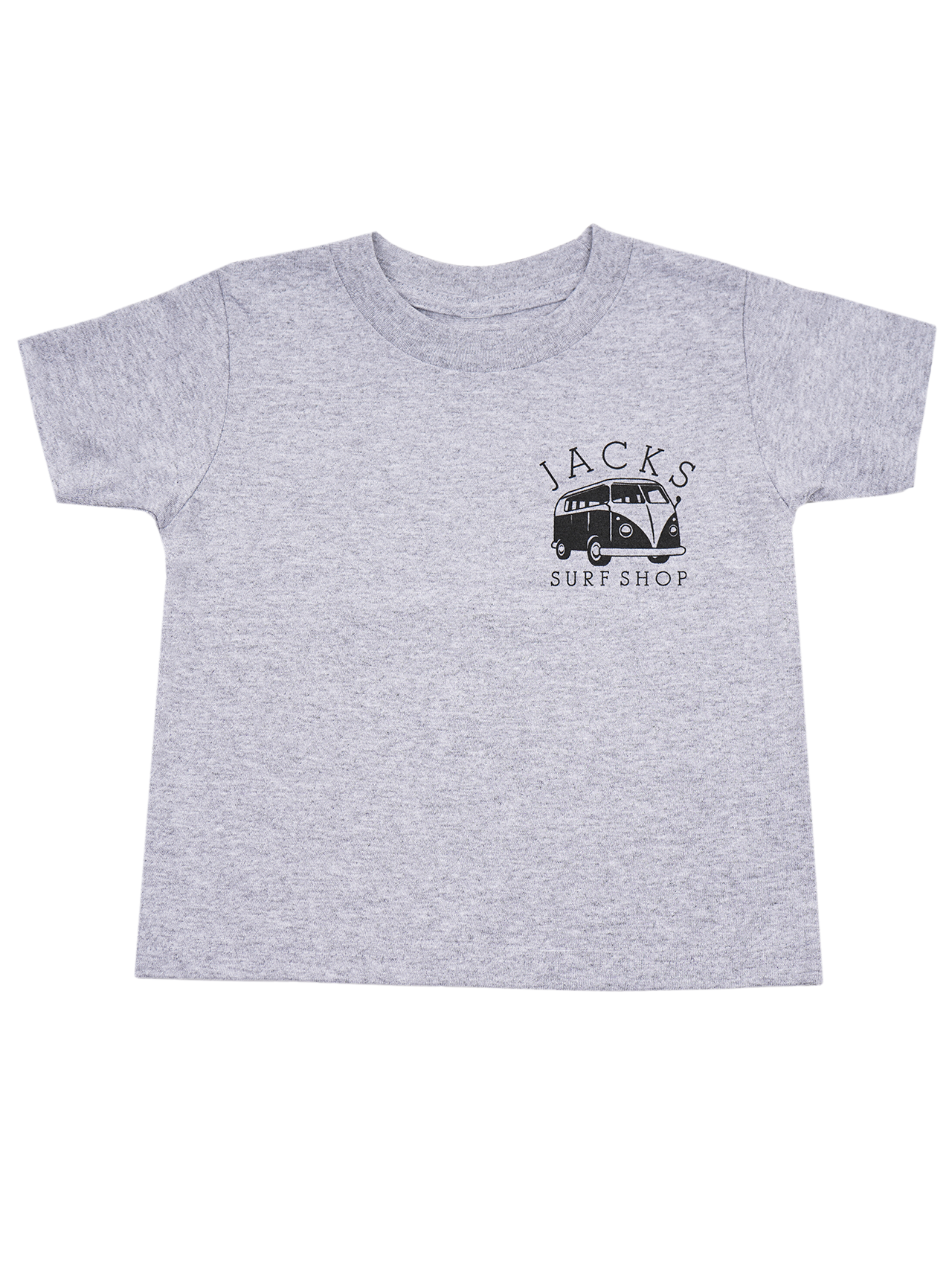 Jack's Surfboards Bus Stop (2-7) Little Dude S/S T-Shirt 23' - Heather Grey