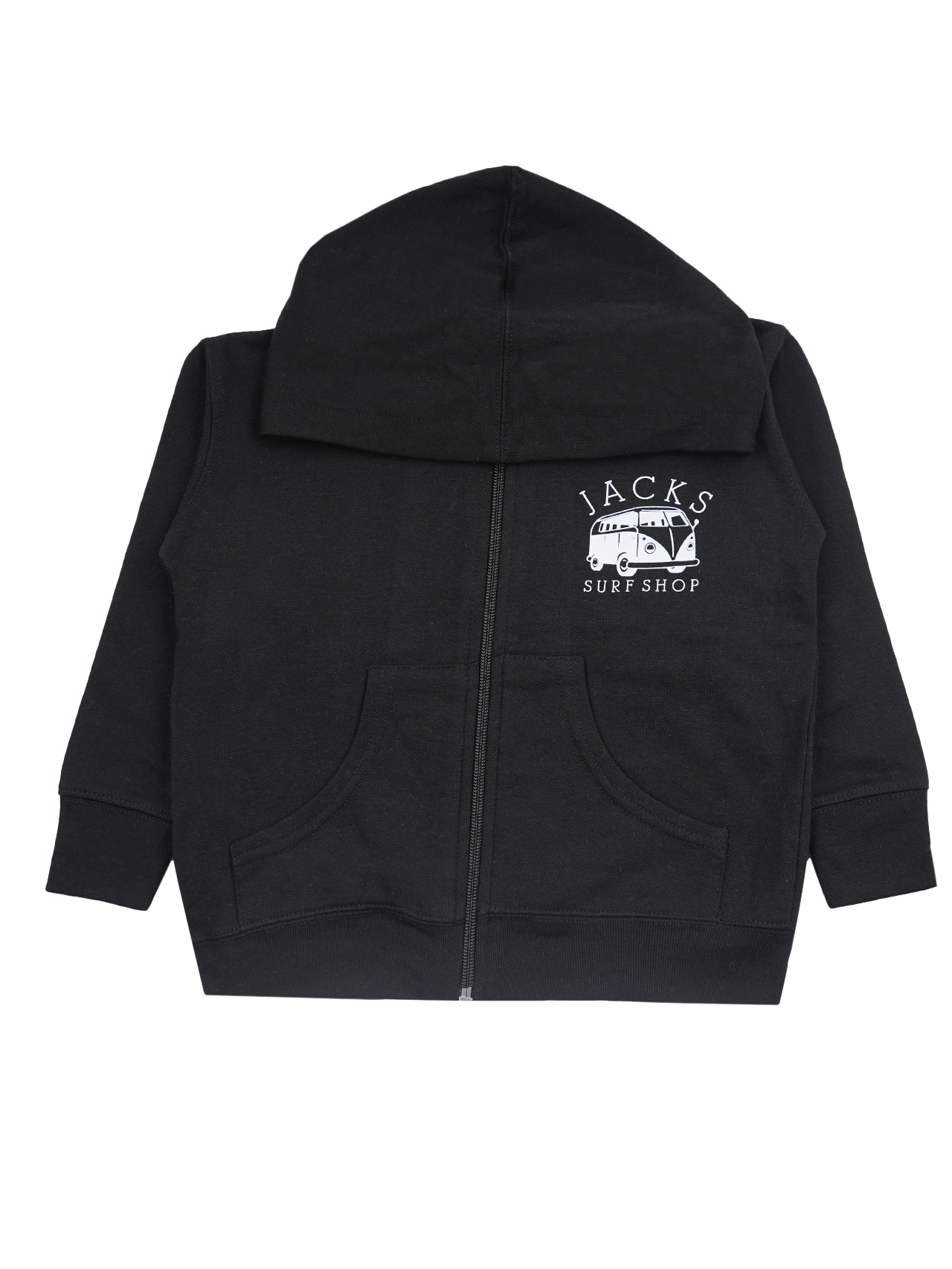 Jack's Toddler's (2-7) Bus Stop Zip-Up Hoodie- Black