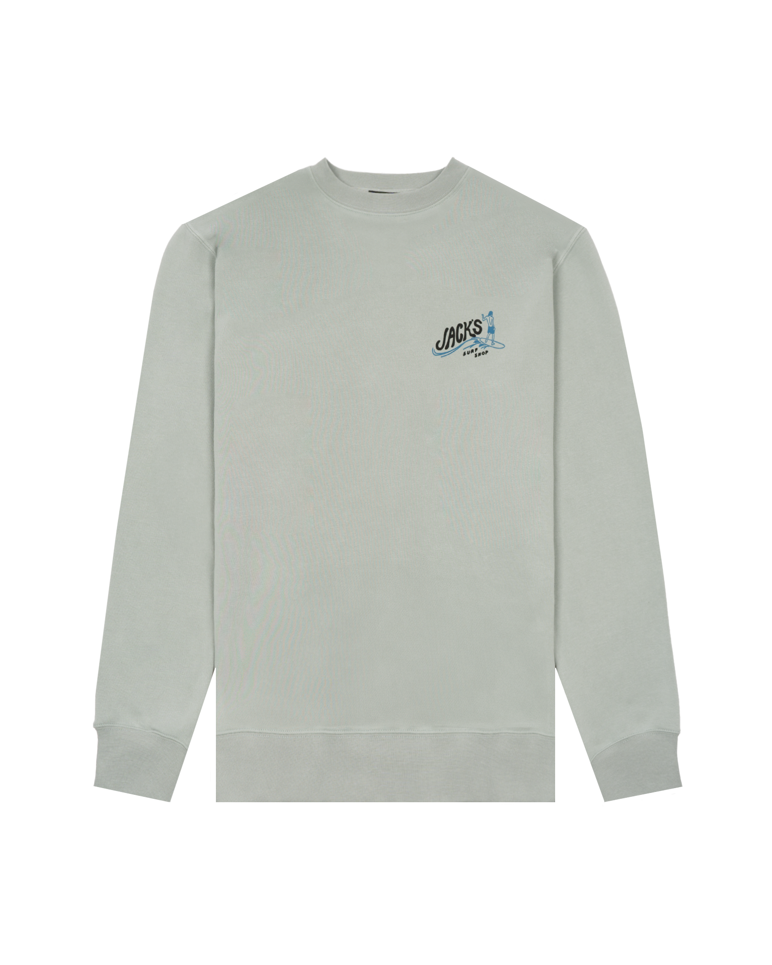 Bobber Pigment Dye L/S Crewneck Sweatshirt - Pigment Sage 