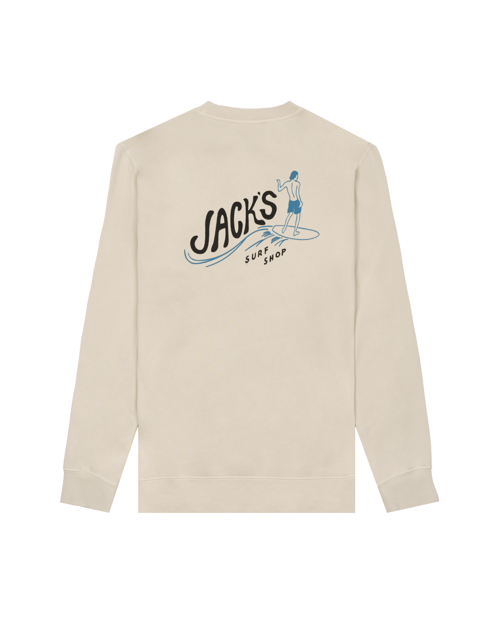 Bobber Pigment Dye L/S Crewneck Sweatshirt - Pigment Cement 