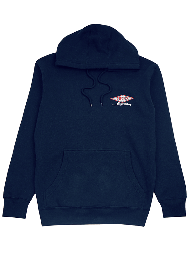 Jack's Surfboard's Men's Cal Diamond Classic Pullover - Navy