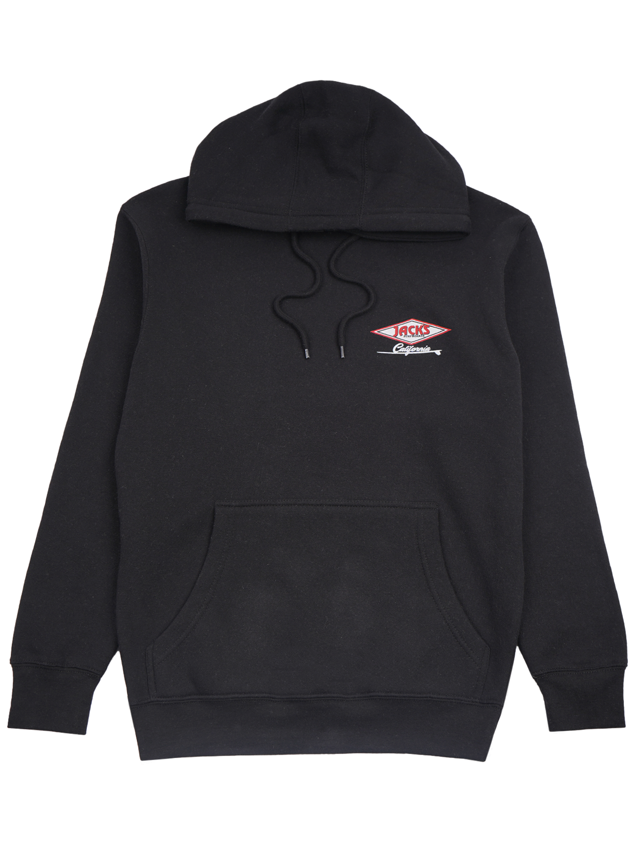 Jack's Surfboard's Men's Cal Diamond Classic Pullover - Black