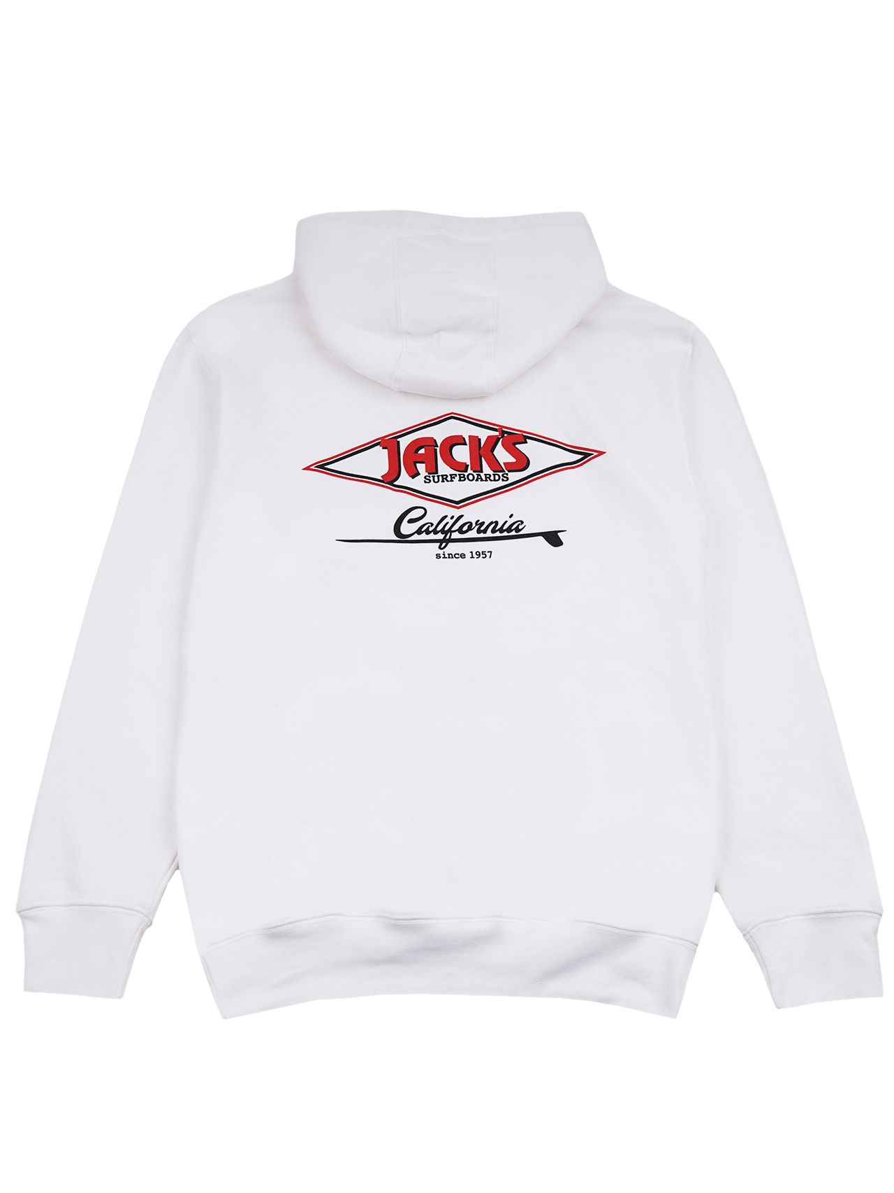 Jack's Surfboard's Men's Cal Diamond Classic Pullover - White