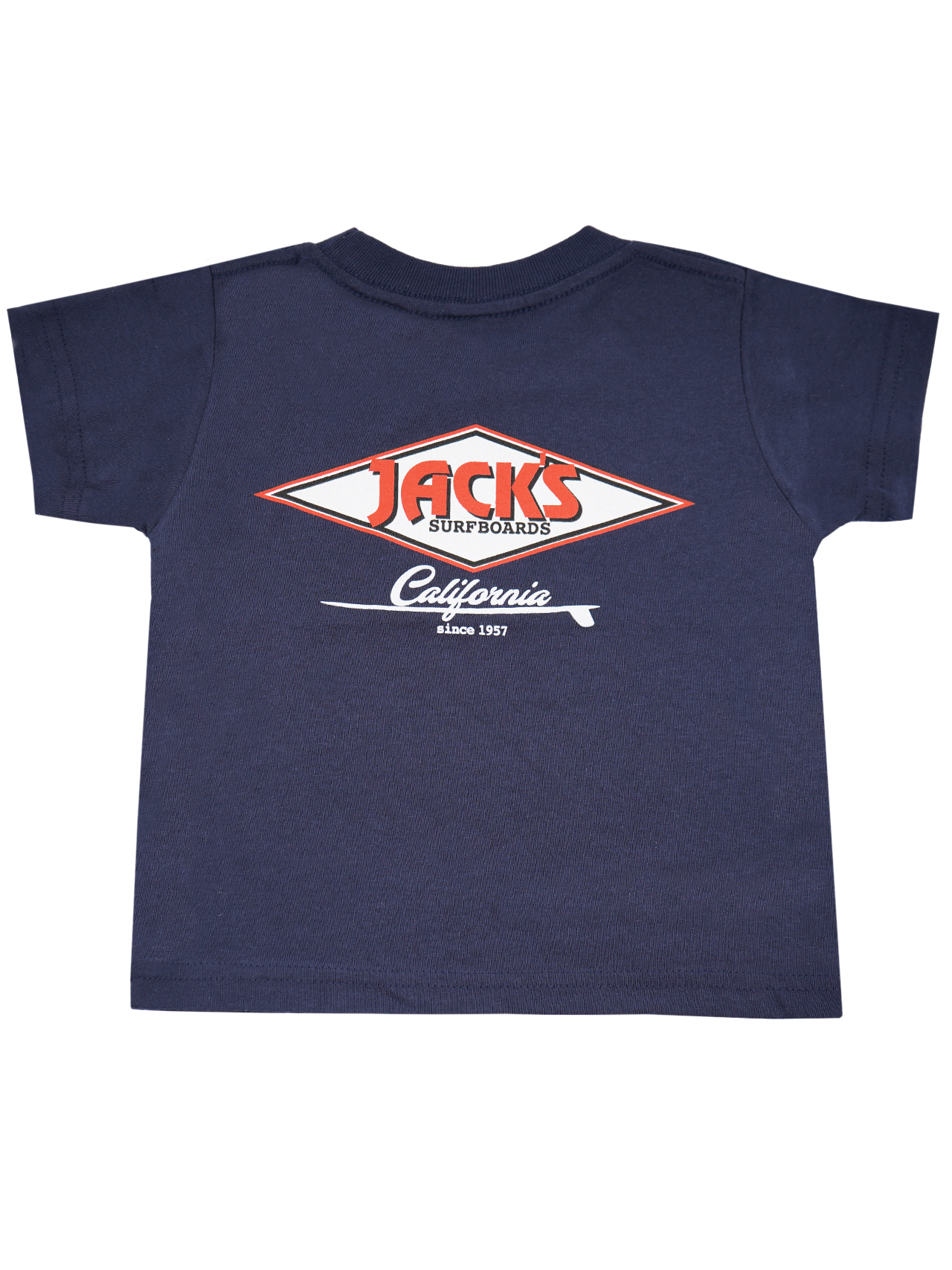 Jack's Surfboards Cal Diamond (2-7)T-Shirt 23'- Navy