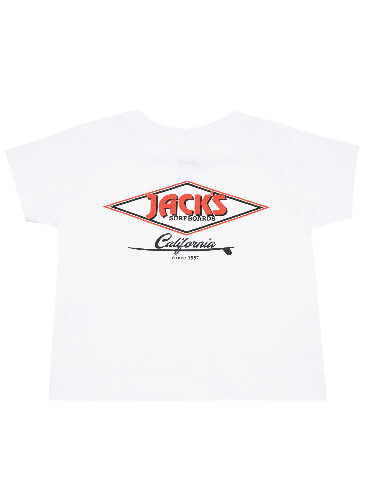 Jack's Surfboards Cal Diamond (2-7)T-Shirt 23'- White