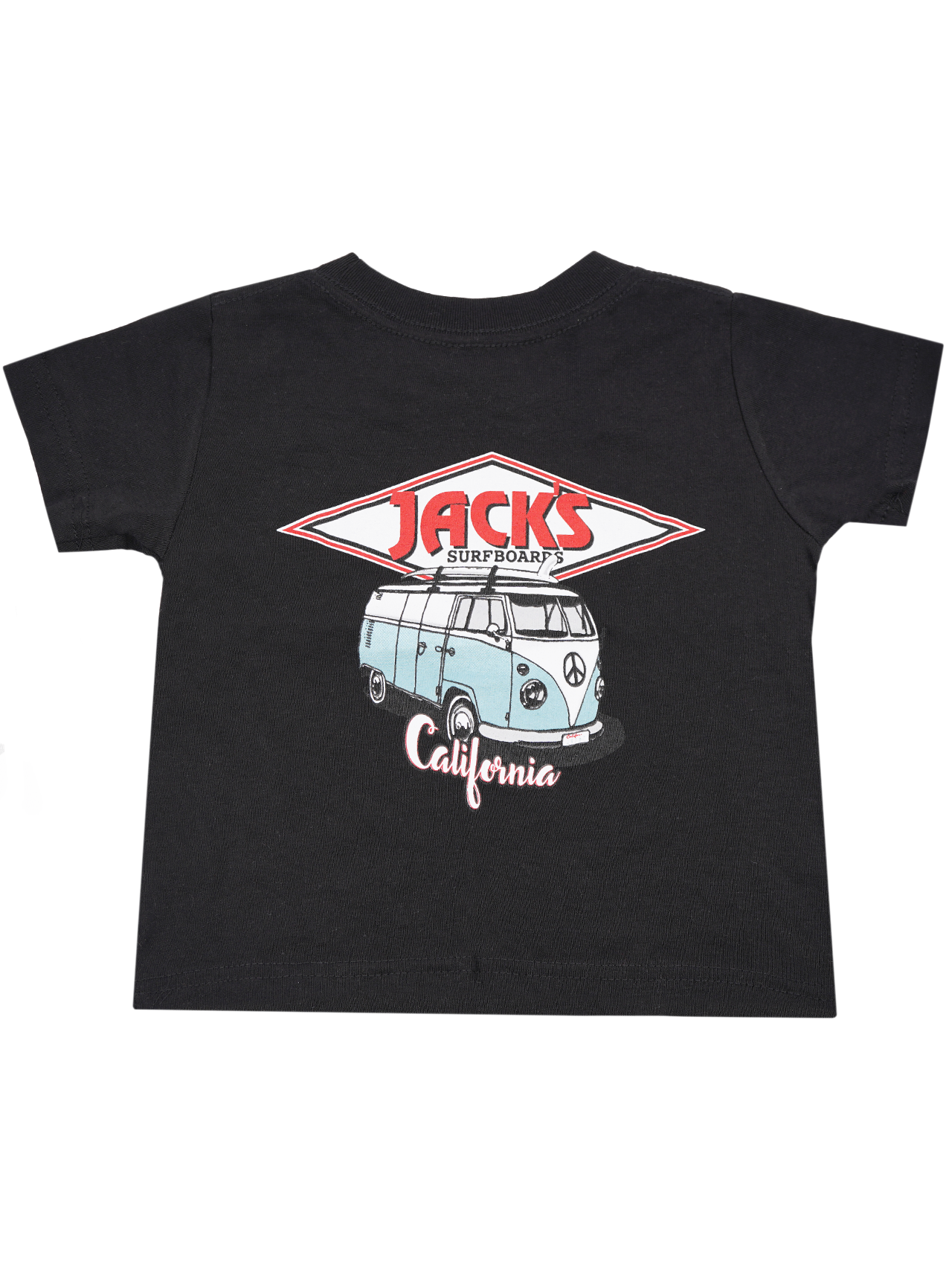 Jack's Surfboards Cal Diamond Transport (2-7) S/S T-Shirt 23 - Black