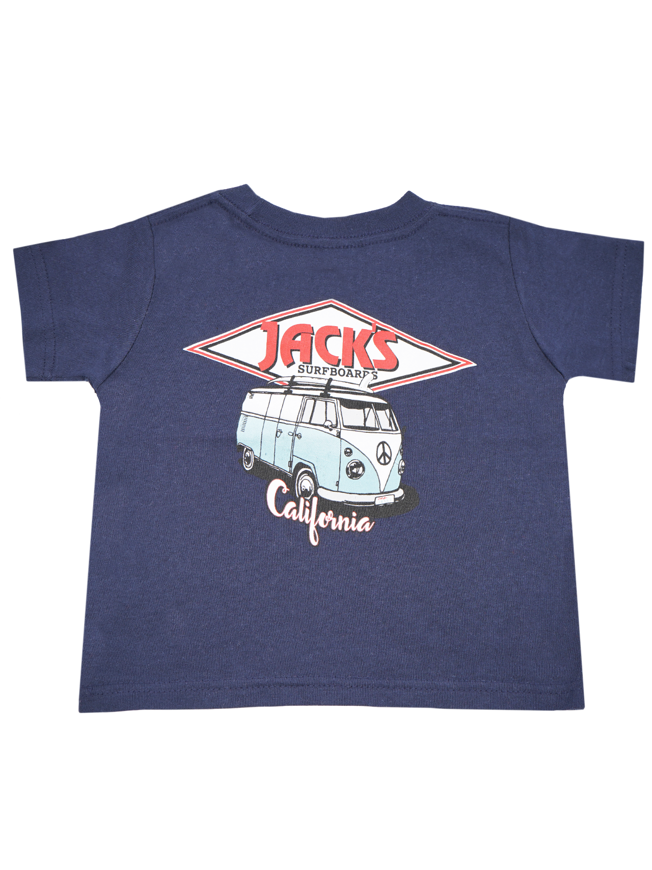 Jack's Surfboards Cal Diamond Transport (2-7) S/S T-Shirt 23 - Navy