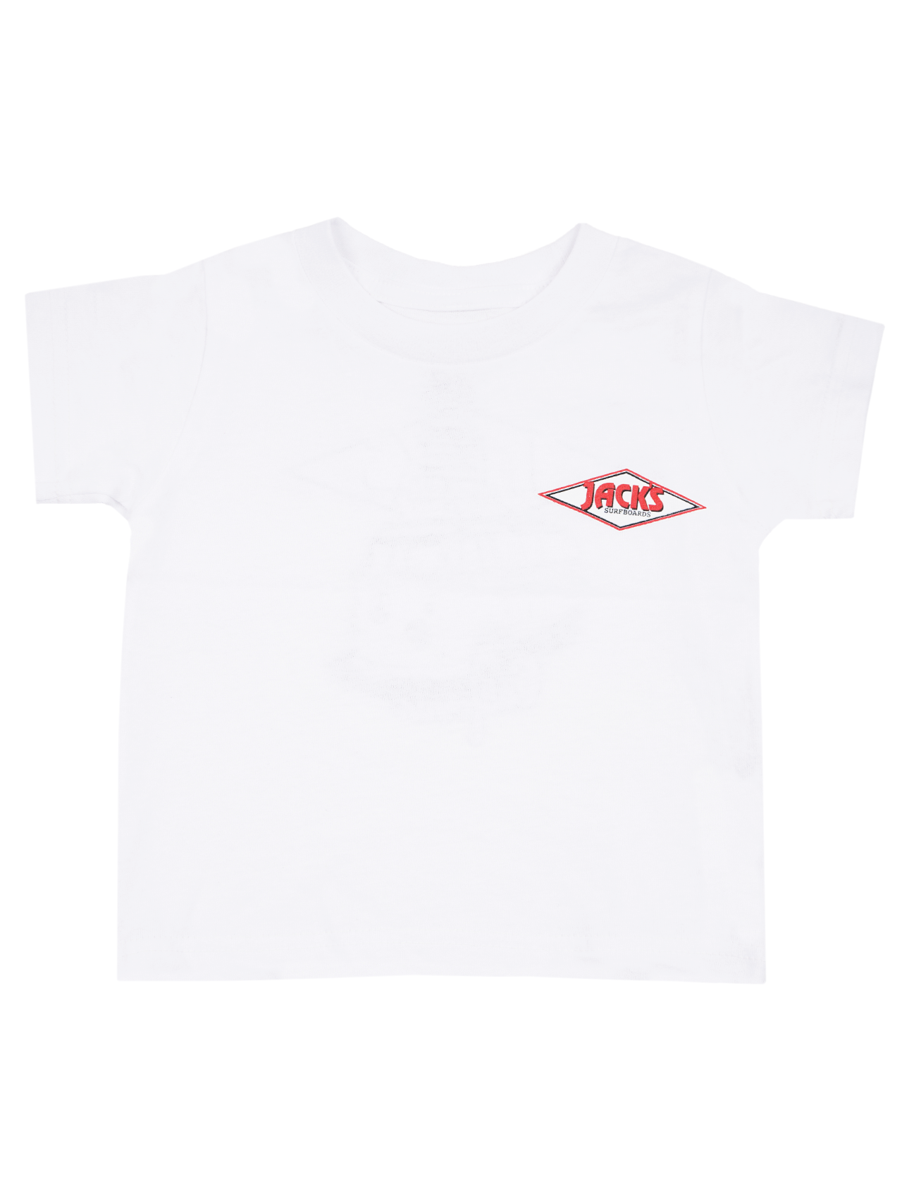 Jack's Surfboards Cal Diamond Transport (2-7) S/S T-Shirt 23 - White