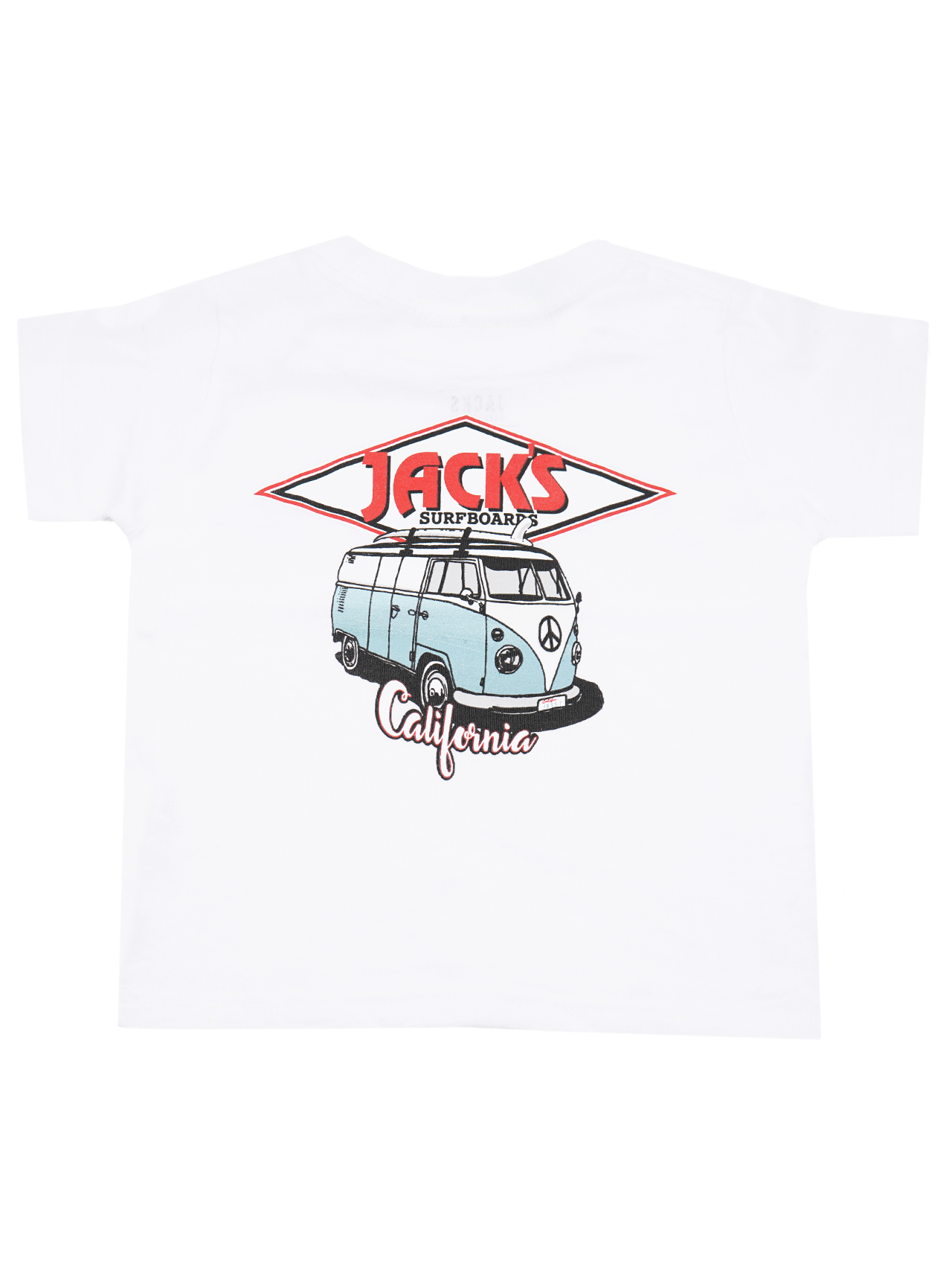 Jack's Surfboards Cal Diamond Transport (2-7) S/S T-Shirt 23 - White