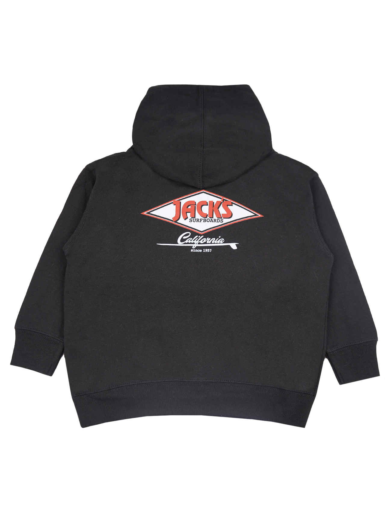 Jack's Toddler's (2-7) Cal Diamond Zip-Up Hoodie- Black