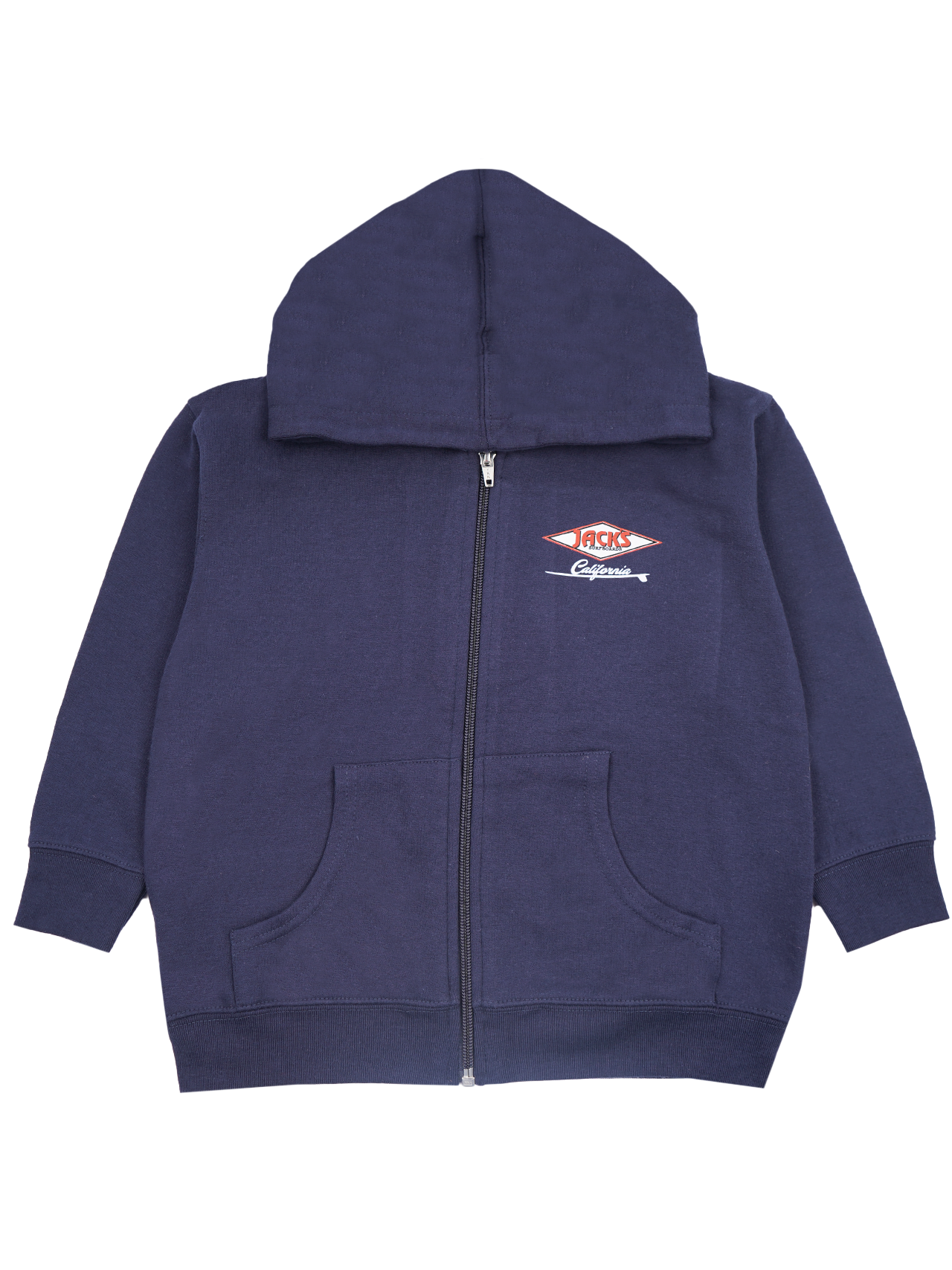 Jack's Toddler's (2-7) Cal Diamond Zip-Up Hoodie- Navy