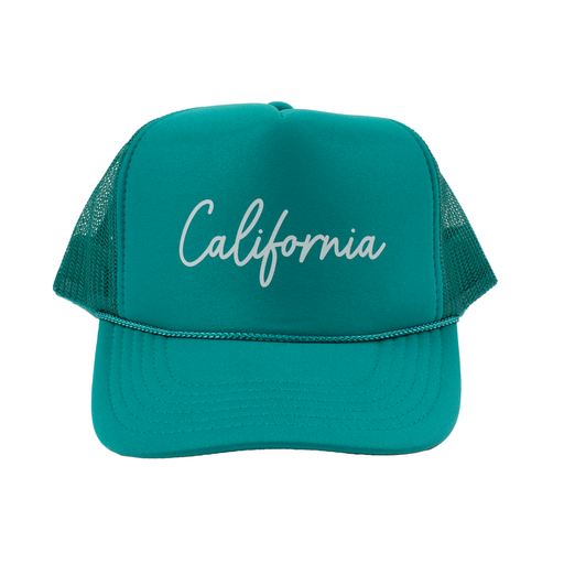 Jack's Surfboards California Trucker Hat -Jade