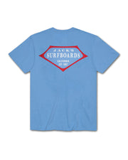 Retro Lam S/S Classic Tee - Cobalt Blue