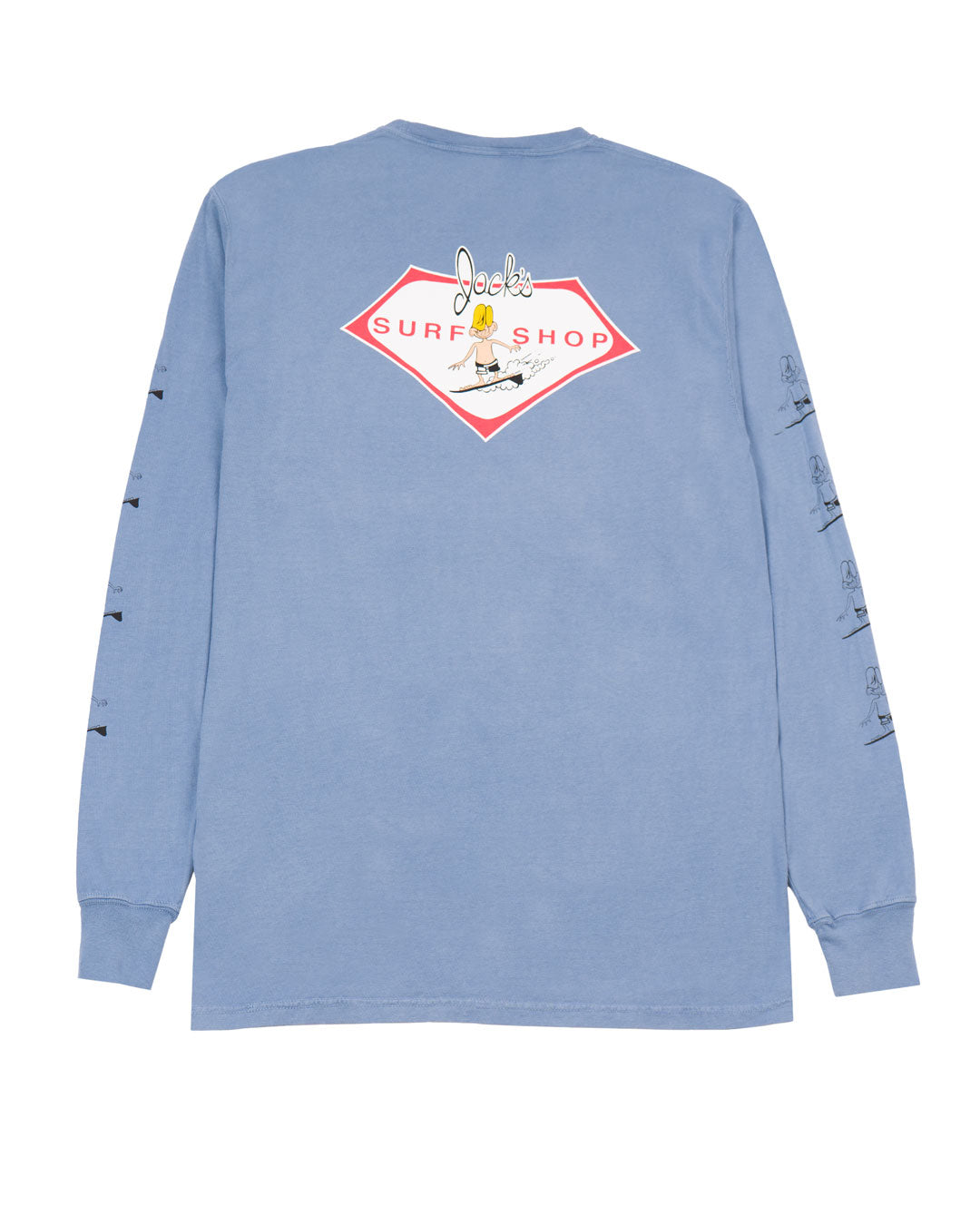 Jacks Surfboard's Circa 57 Sleeved Pigment Long Sleeve Tee - Saltwater