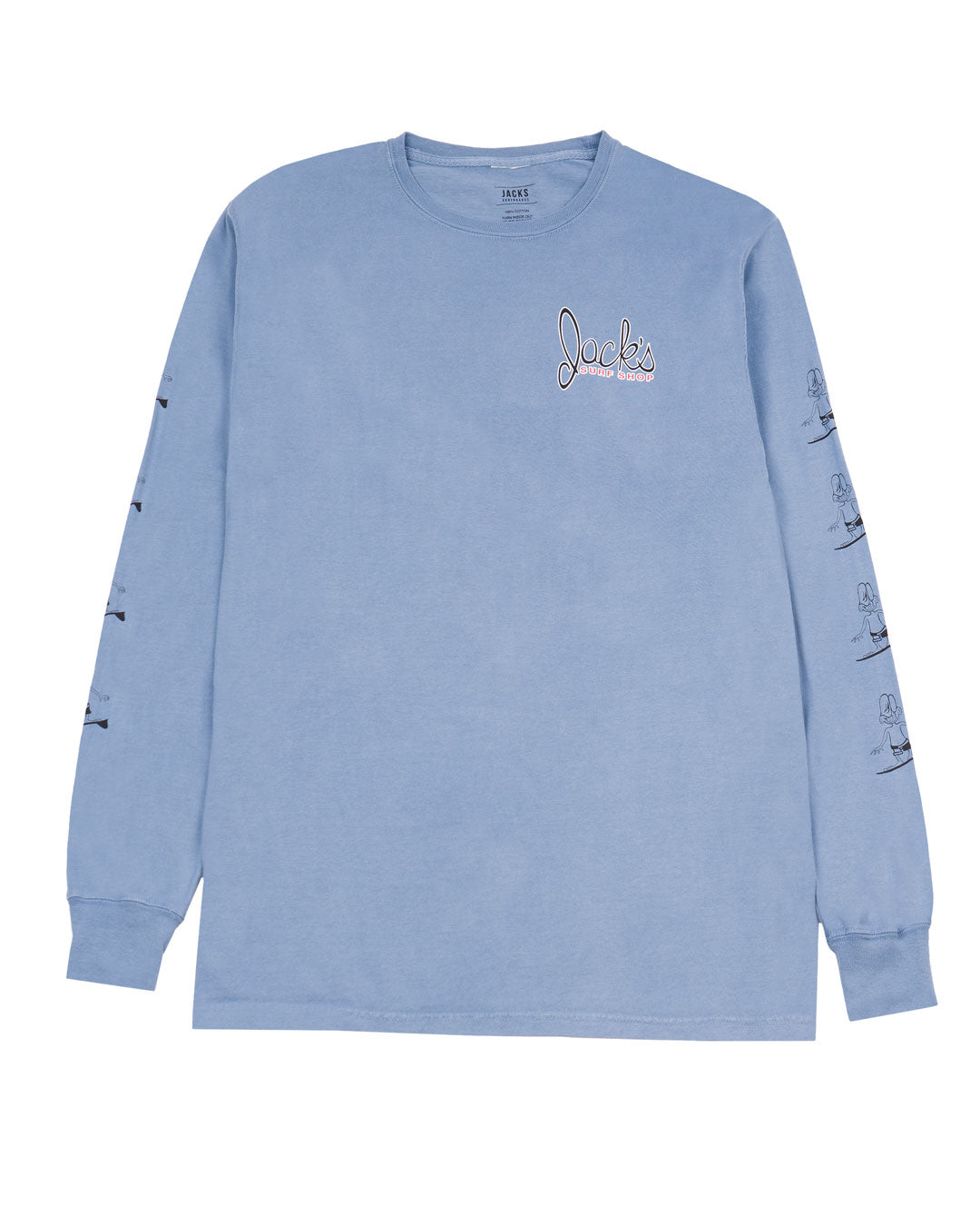 Jacks Surfboard's Circa 57 Sleeved Pigment Long Sleeve Tee - Saltwater