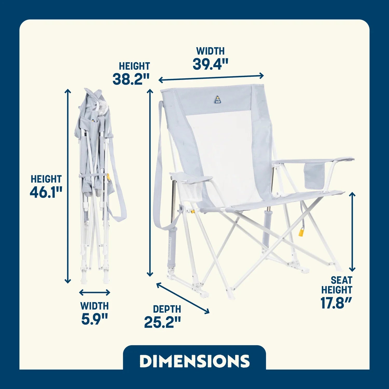 GCI Outdoor Comfort Pro Rocker XL™