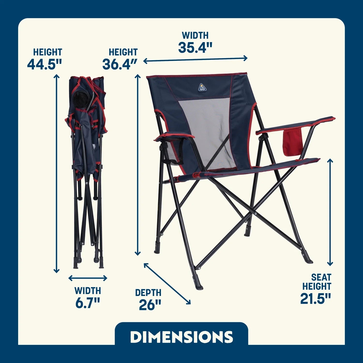 GCI Outdoor Comfort Quad Chair™